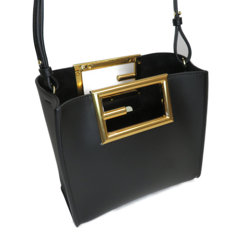 Fendi Way Small Shoulder Bag Black